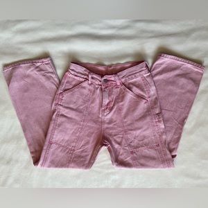 Size 6 Pink Cargo Pants 💗